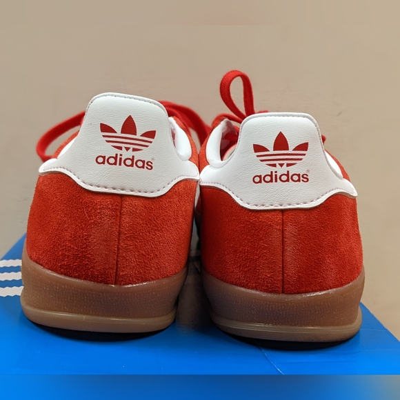 ⚡SOLD⚡Adidas Gazelle Indoor Sneaker in Better Scarlet Men's 5.5 Wmn's 7 - Picture 6 of 11
